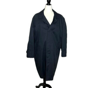 Vintage Men's/Unisex Weatherman Original by Mac-Mor Clothing Blue Trench Coat